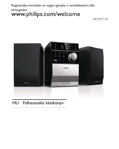 Használati útmutató Philips MCM1110 Sztereóberendezés