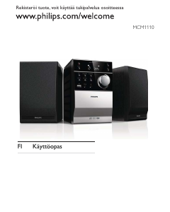 Käyttöohje Philips MCM1110 Stereosetti