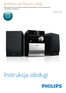 Instrukcja Philips MCM1120 Zestaw stereo