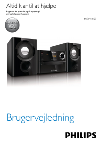 Brugsanvisning Philips MCM1150 Stereo sæt