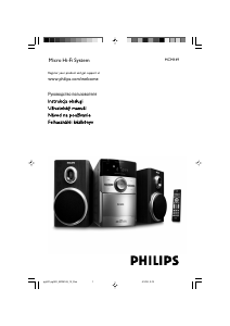 Használati útmutató Philips MCM149 Sztereóberendezés