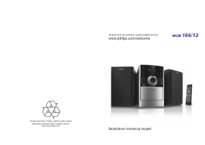 Vadovas Philips MCM166 Stereofoninis rinkinys