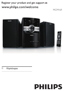 Käyttöohje Philips MCM169 Stereosetti