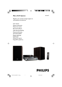 Mode d’emploi Philips MCM177 Stéréo