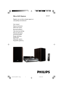 Bruksanvisning Philips MCM177 Stereoanläggning