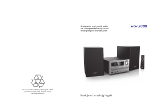 Vadovas Philips MCM2000 Stereofoninis rinkinys