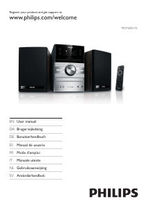 Brugsanvisning Philips MCM205 Stereo sæt