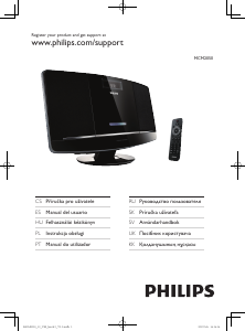 Bruksanvisning Philips MCM2050 Stereoanläggning