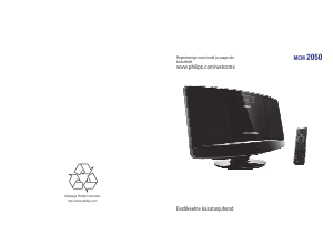 Kasutusjuhend Philips MCM2050 Stereokomplekt