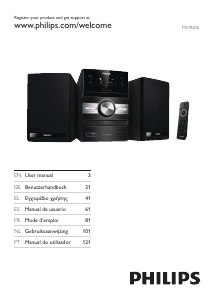 Manual Philips MCM206 Stereo-set