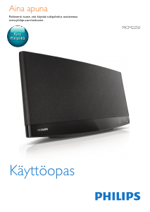 Käyttöohje Philips MCM2250 Stereosetti