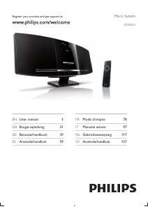 Brugsanvisning Philips MCM233 Stereo sæt