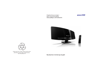 Vadovas Philips MCM233 Stereofoninis rinkinys