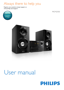 Handleiding Philips MCM2350 Stereoset