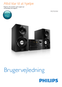 Brugsanvisning Philips MCM2350 Stereo sæt