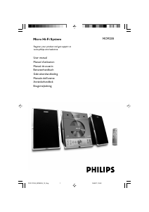 Bruksanvisning Philips MCM238 Stereoanläggning