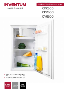 Manual Inventum CKV500 Refrigerator