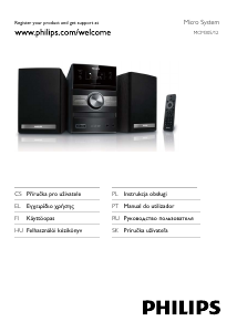 Návod Philips MCM305 Stereo súprava