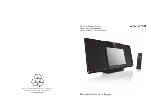 Vadovas Philips MCM3050 Stereofoninis rinkinys