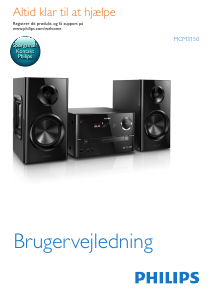 Brugsanvisning Philips MCM3150 Stereo sæt