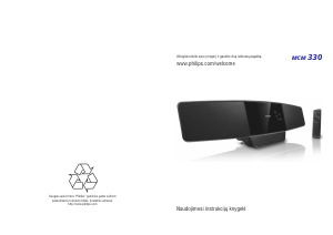 Vadovas Philips MCM330 Stereofoninis rinkinys