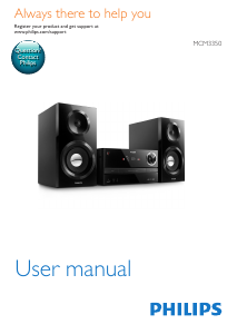 Manual Philips MCM3350 Stereo-set