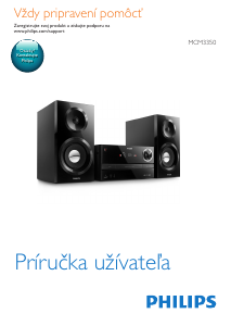 Návod Philips MCM3350 Stereo súprava