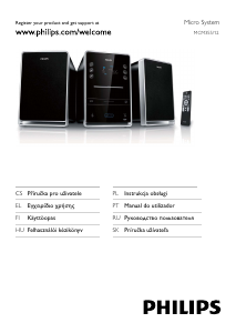 Használati útmutató Philips MCM355 Sztereóberendezés