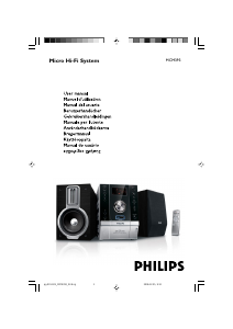 Bruksanvisning Philips MCM393 Stereoanläggning
