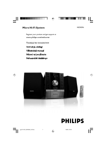 Használati útmutató Philips MCM394 Sztereóberendezés