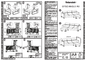 Manual Finlandek OTSO ANGLE RV Sofá