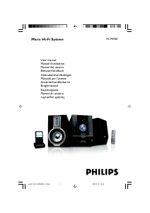 Bruksanvisning Philips MCM398D Stereoanläggning