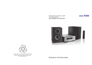 Vadovas Philips MCM7000 Stereofoninis rinkinys