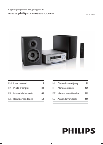 Bedienungsanleitung Philips MCM7000 Stereoanlage