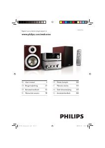 Bruksanvisning Philips MCM760 Stereoanläggning