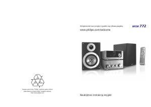 Vadovas Philips MCM760 Stereofoninis rinkinys