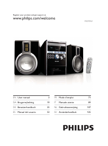 Mode d’emploi Philips MCM761 Stéréo