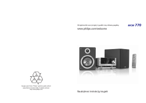 Vadovas Philips MCM770 Stereofoninis rinkinys