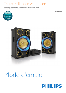 Mode d’emploi Philips NTRX900 Stéréo