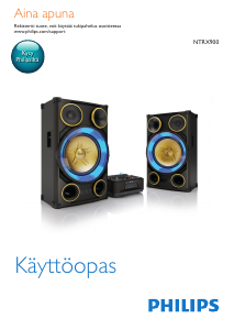 Käyttöohje Philips NTRX900 Stereosetti