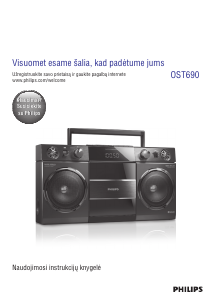 Vadovas Philips OST690 Stereofoninis rinkinys