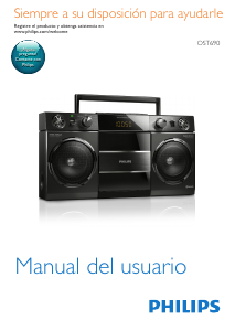 Manual de uso Philips OST690 Set de estéreo