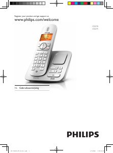Handleiding Philips CD2702S Draadloze telefoon
