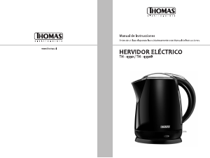 Manual de uso Thomas TH-4330 Hervidor