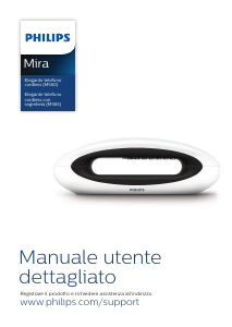 Manuale Philips M5602WG Telefono senza fili