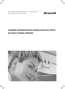 Mode d’emploi Brandt BFC38NW Réfrigérateur combiné