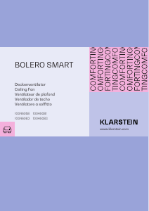 Bedienungsanleitung Klarstein 10046081 Bolero Smart Ventilator