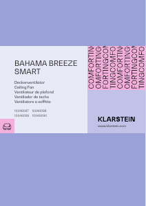 Manual de uso Klarstein 10046087 Bahama Breeze Smart Ventilador