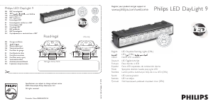 Manuál Philips 12831WLEDX1 Přední světlomet