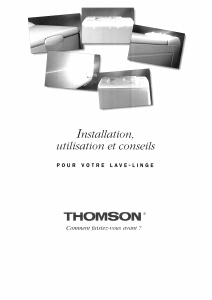 Mode d’emploi Thomson AJ65 Lave-linge